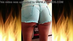 skinny brunette with hot ass flashing in brazilian exhibitionist style