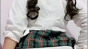 These young high school girls know how to masturbate and reach orgasm, with this curvy student loving cock early on in homemade action