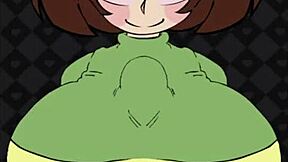 chara engages in playful interaction