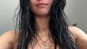 Massive ebony ass of Mia bouncing in wild action