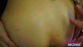 Athletic Hot Blonde Raelyn Rubs Pussy, Sucks Cock for Pounding