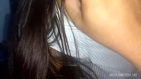 skinny 18yo begs for anal while I touch her perfect tits