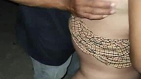 Latina couple fondled and exhibited on public beach?