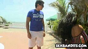 Fucking Big Ass Colombian Latina With Big Tits