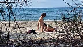 intense beach sex with passionate lovers and female squirting orgasms