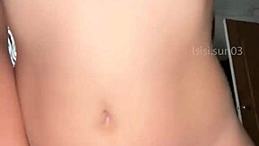 My lover fills my breasts with sperm