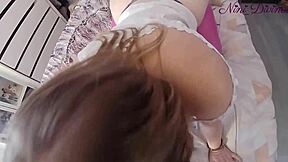 Är tangan för tight i rosa leggings?