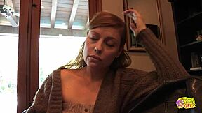 Redhead says, 'Lick my pussy, blonde.'