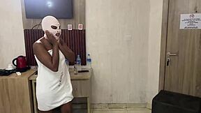 SEXY EBONY SCREAMS DURING HARDCORE ANAL FUCK