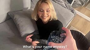 Mature stranger at the bar surrenders to big dick temptation