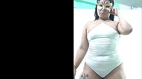 watch my big ass clapping in lingerie