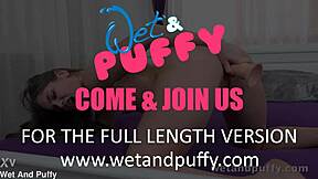 Wetandpuffy Innocent Brunette Plays with Sex Toys