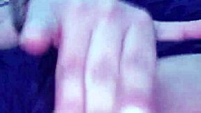 I touch myself while watching porn with big ass cougar.