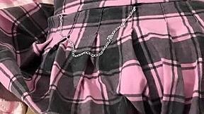 Teen Virgin Asks Master For Anal Sex In Miniskirt