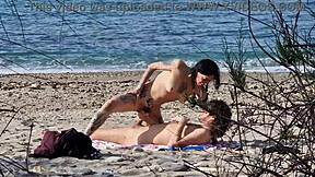 intense beach sex with passionate lovers and female squirting orgasms