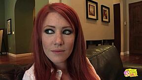 Redhead says, 'Lick my pussy, blonde.'