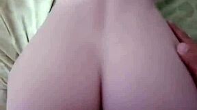 The big-ass woman enjoys getting fucked in missionary position