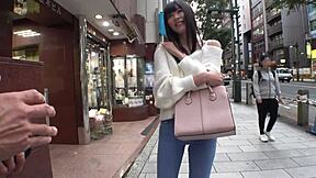 Japanese cute student teen idol gets creampie in bedroom