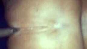 Granny takes monster cock doggystyle and begs for cum on her pussy.