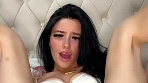 horny british girl reaches intense orgasm in solo toy play