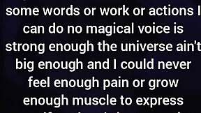 Wil je echt iemand die meer geliefd is dan jij? Mijn eenzaamheid is een vriendelijkheid.