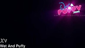 Wetandpuffy Innocent Brunette Plays with Sex Toys