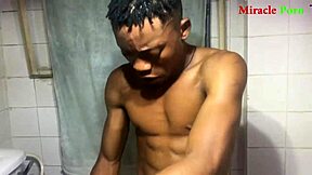 my chubby girlfriend with piercing legs demands first-time hardcore fingering in bathroom