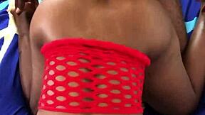 hot black babe gets fucked doggystyle