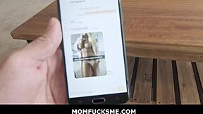 Snap-Whore Stepmom Natasha Starr Fucks Teen 18+ Stepson Anal