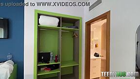 Petite spanish blonde is desperate for american cock angelique lapiedra don mulatito!