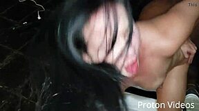 innocent workout turning into a hot bareback menage with brazilian pornstars