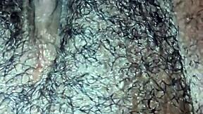 Ebony homemade play with wet beaver and orgasm