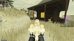 Bent over bitch gets doggystyle fucking and deepthroat blowjob in wet sex