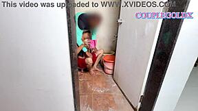 Komol Was Bathing Openly, Brother-In-Law Was Secretly Shaking