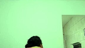 Naughty nymph plays pussy dancing funk