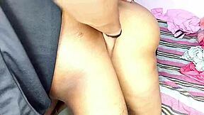 Indian threesome features cunilingus, sucking, anal, doggystyle, bent over, blowjob, leading to orgasm and cum