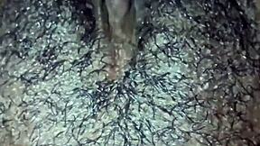 Ebony homemade play with wet beaver and orgasm