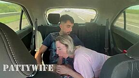 Wife Fucks Big Black Cock in Car