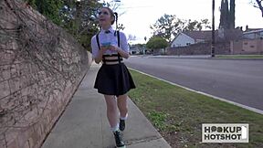 Lucie Kline Licks Big Cock After Intense Fucking