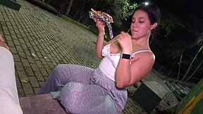 Colombian with Innocent Face Proves to Be Total Whore