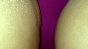 Closeup Rear View Massage With Panties