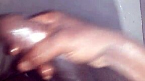 Taking a relaxing shower and enjoying some private time