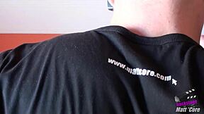 Backstage michelle de nere spermaparty