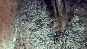 Ebony homemade play with wet beaver and orgasm