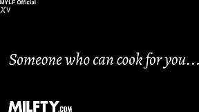 milfty reciprocity with monique mae licking shaved pussy during workout