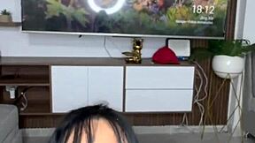 beautiful latina plays with her dildos 😍