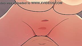 Hentai Character Gently Sucks On Boobs In Anime Style