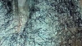 Ebony homemade play with wet beaver and orgasm