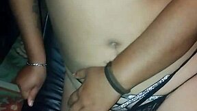 oh wow, this mexican whore gets groped in lingerie at the glory hole!!