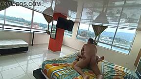 Shared bed with boss's wife